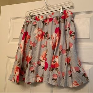 Flowered skirt